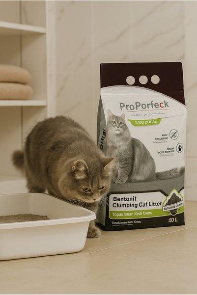 pro perfeck Aktif Karbonlu Topaklanan Kedi Kumu 10 Lt
