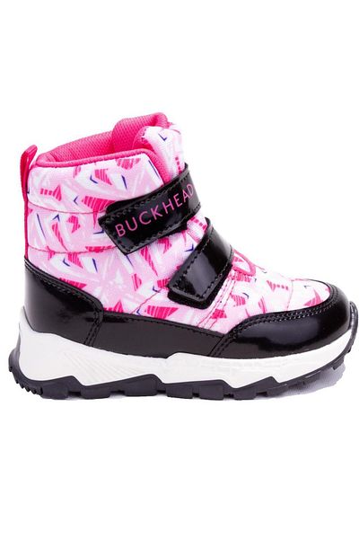 BUCKHEAD 4183 Pink Snowshell Orthopedic Daily Girl's Boots