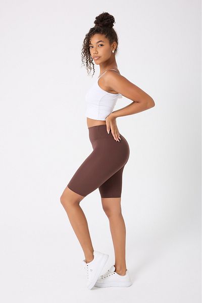 Myluvi Cupro Recovery Effect Women's Short Biker Sports Leggings