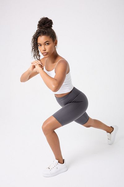 Myluvi Cupro Recovery Effect Women's Short Biker Sports Leggings