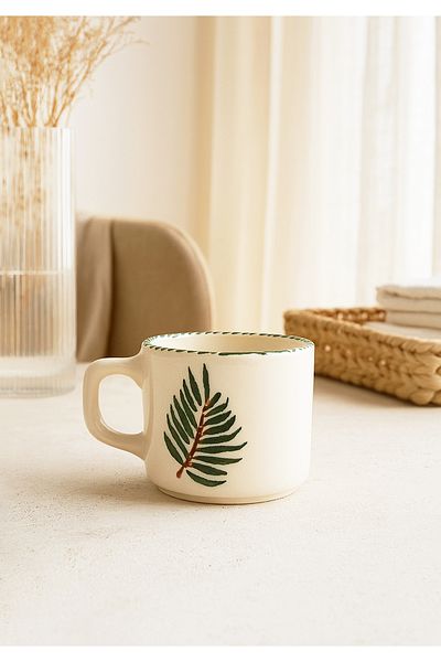 HOMİNG Natural Handmade Ceramic Mug Cup 242141