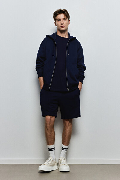H&M Sweatshirt Şort Regular Fit
