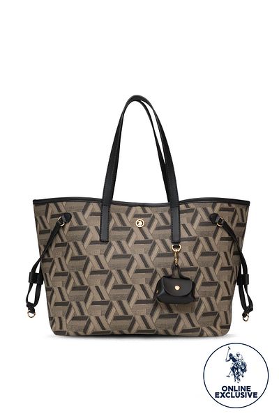U.S. Polo Assn. Geantă de umăr pentru femei Mink Us25519 Exclusiv online