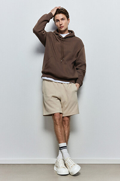 H&M Sweatshirt Şort Regular Fit