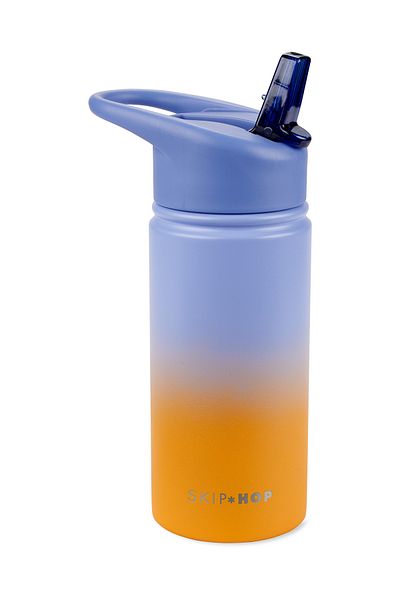 Skip Hop Wander Stainless Steel Water Bottle Blue