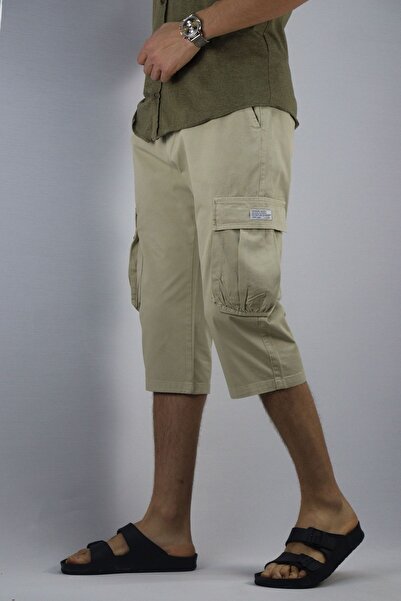 inpool Erkek, Bel Bağcıklı, Kargo Cep Şort
