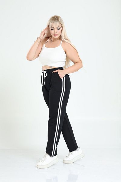 Esina Γυναικείο Φούτερ Pipe Leg Plus Size