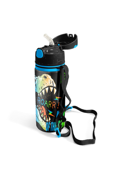 Coral High Yaygan 11944 Coral High Aluminum Flask with Straw 600 ml