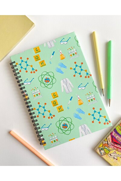 ARONA Kimyager, Kimya Öğretmeni, Kimya Mühendisi Kişiye Özel A5 Spiralli Nokt...