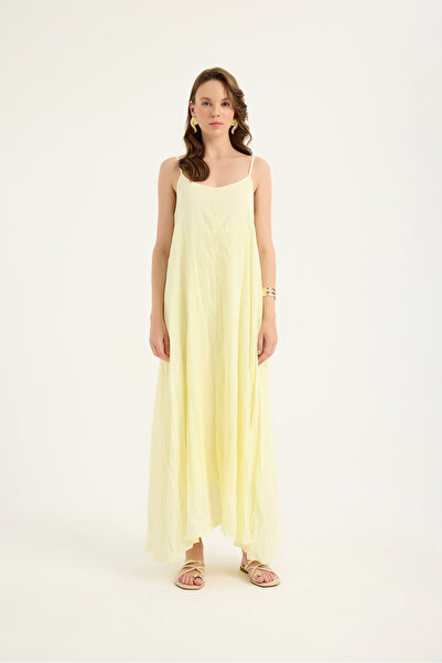 SEVİLEN Askılı Crush Elbise