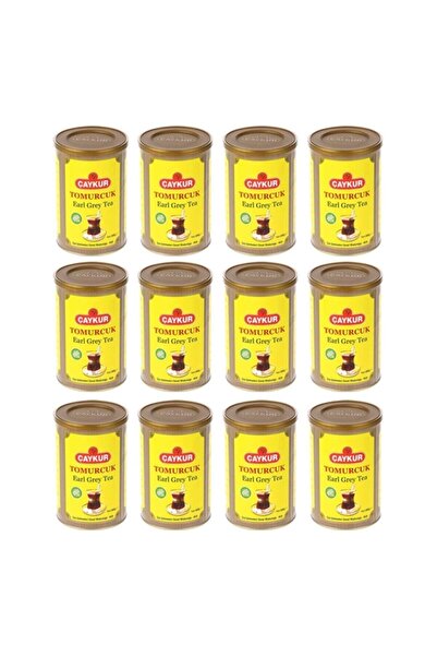 Çaykur علبة شاي إيرل جراي برعم 200 جرام 12 قطعة