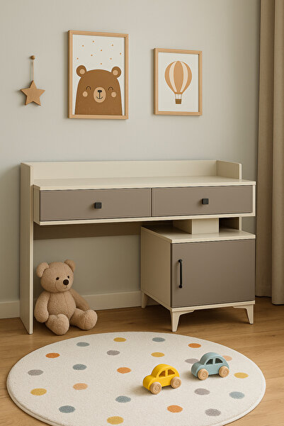 arionkids Deniz Çalışma Masası | MDF | Genç Odası - Çocuk Odası İçin Modern Ç...