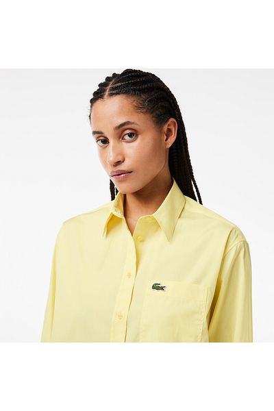 Lacoste Oversized Fit Cotton Poplin Shirt - CF7706-00-107