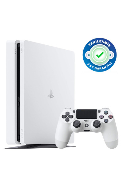 Sony YENİLENMİŞ PS4 PLAYSTATİON 4 SLİM 500GB BEYAZ TEK KOL