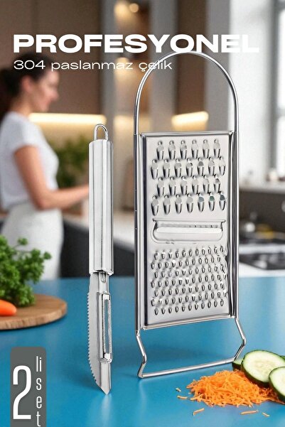 Transformacion Rende Soyacak Seti - Sebze Oyacağı - Profesyonel Çelik 2 li set 721980