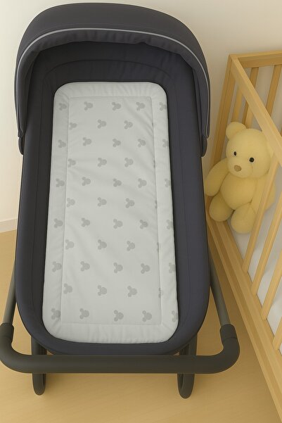 Öztürk %100 Pamuk Bebek Arabası Yatağı – Yıkanabilir, Terletmez, Taşınabilir ...