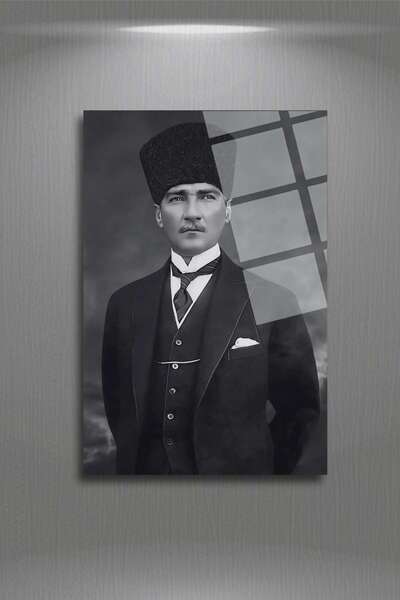 HMDS CONCEPT Pictură pe sticlă Mustafa Kemal Atatürk 334