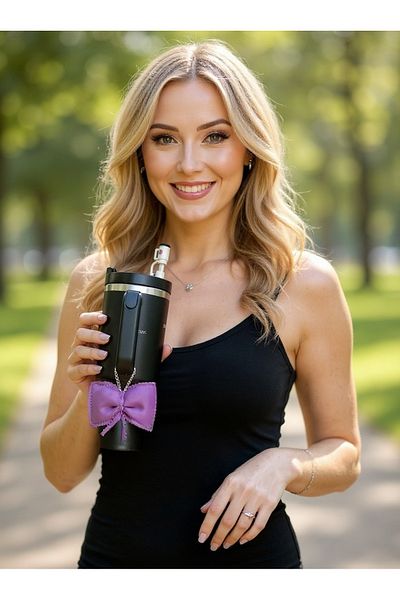 JACA Thermos Charm/ Tumbler Charm/ Bow Bag Ornament/ Thermos Ornament/ Thermos Accessory