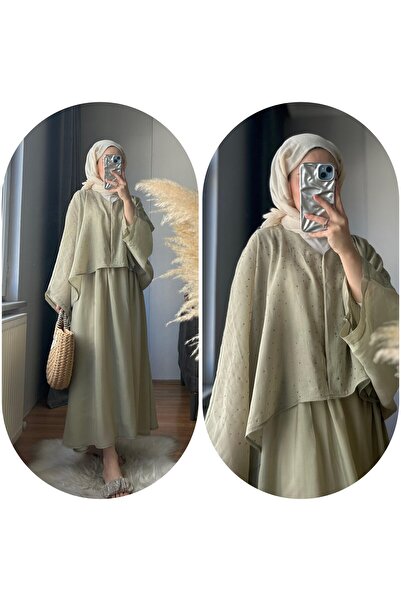 Lavanta Tekstil Embroidered Shirt Skirt Set