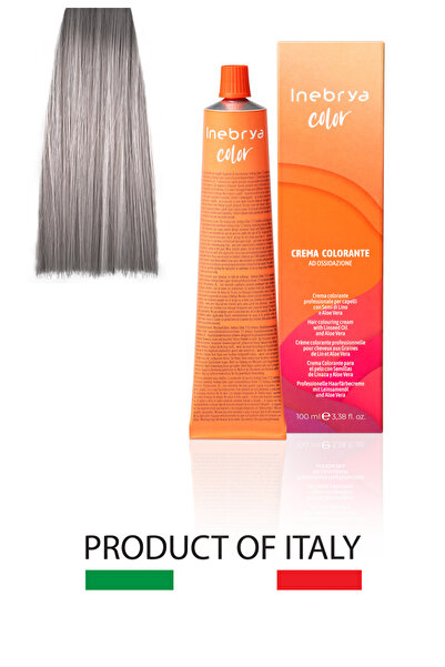 Inebrya Color Profesyonel Saç Boyası 10/11 – Açık Platin Sarı Yoğun Küllü 100 ml