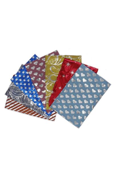 repro design 7 X 9 Patterned Metalized Gift Pack 100 Pieces