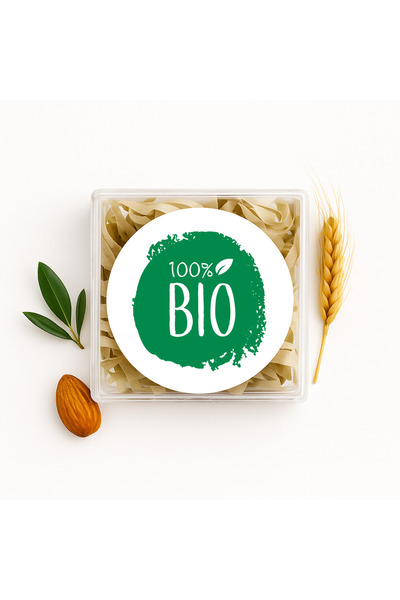 repro design ملصق بيولوجي دائري 100% مقاس 4 سم – مجموعة من 24 قطعة |   ملصق ل...