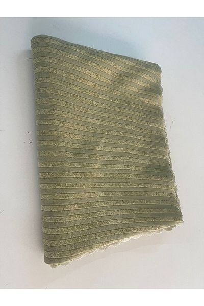 Tekstilsa Sponge Sofa Cover New Fashion Striped Light Khaki Color 1Pc 210*170 cm