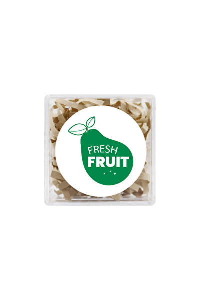 repro design 4 cm Round Fresh Fruit Sticker – Set of 24 |   Fresh Fruit and Natural Product Sticker