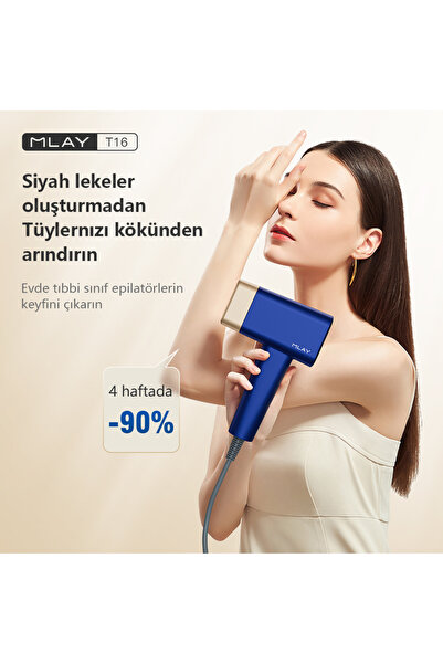 Mlay Evde lazer epilasyon (HR) Cihaz ÜÇ BAŞLIK HR+BK+FA