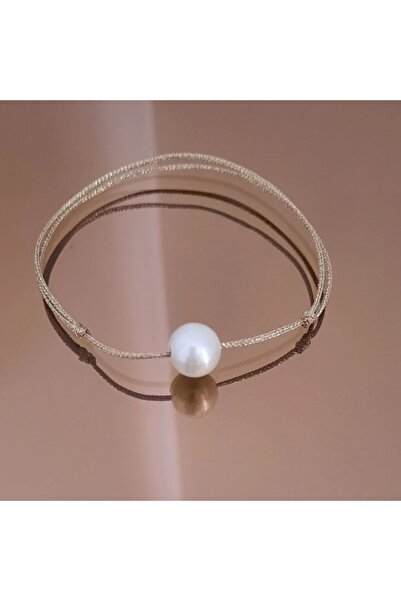 ByNeval Simli Ip Bileklik Gold