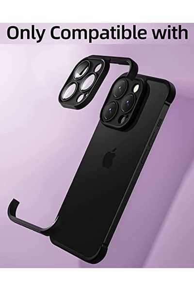 Choice ايطار سيلكون أسود لهاتف iPhone 15 Max ولهاتف iPhone15 Pro Max 14 Plus 13 12