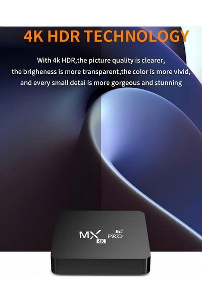 Generic X96 mini Android HD Media Player Set Top Box V3264 Black