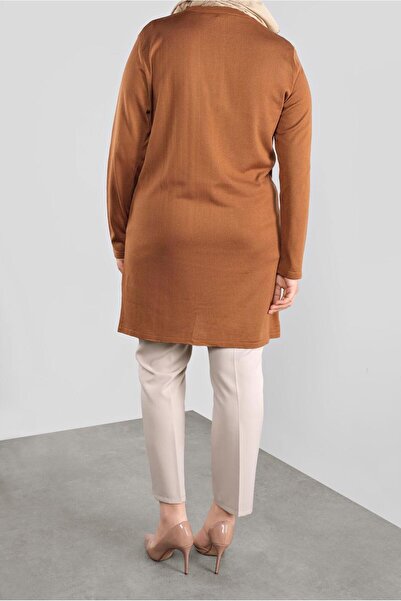 Alvina TAŞ BASKILI TRİKO TUNİK  20113