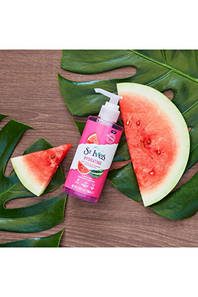 St. Ives Hydrating Face Wash with Watermelon Extract – 200 ml Gentle Cleanser