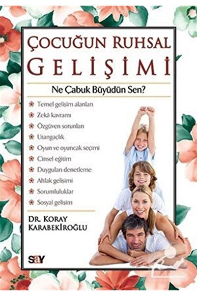 Say Yayınları Çocuğun Ruhsal Gelişimi