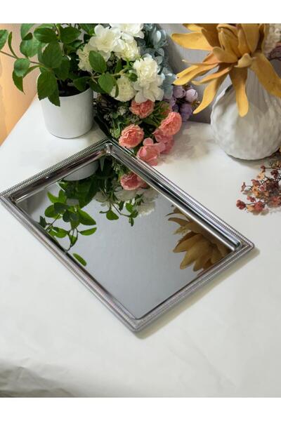 aljahwari طفرية تقديم مفرد بدون يد فضي صغير