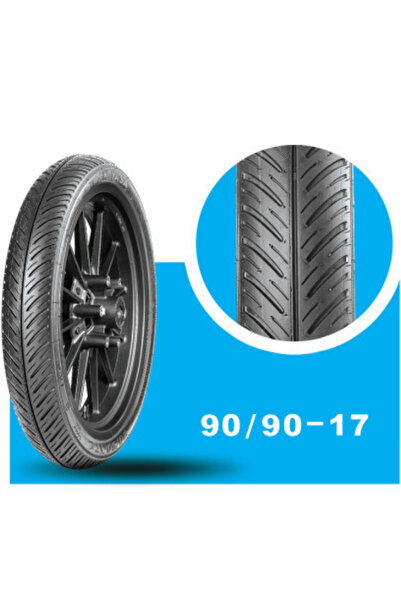 IRAN YASA TIRE&RUBBER 90/90-17 F DUBLEKS Tl (İÇ LASTİKSİZ)