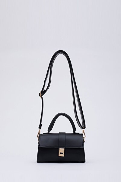 KISCHE Faux Leather Snap Fastener Adjustable Strap Women's Hand, Arm and Shoulder Bag Ksch-502