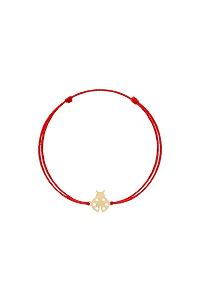 Bijuteria SORELLY Bratara Aur 14k Snur Buburuza