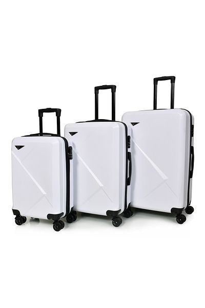 MORANO Murano 3 Piece Unisex Luggage Set 28" - 24" - 20".