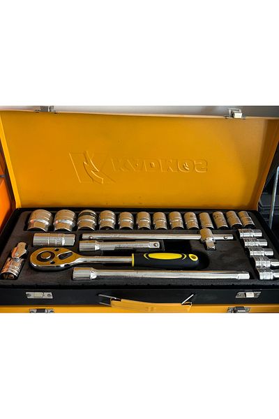haktaş Newprotech 24 Piece Socket Set