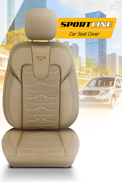 Panda Kılıf غطاء مقعد السيارة التجاري من سلسلة PANDA SPORTLINE من قماش الجاكا...