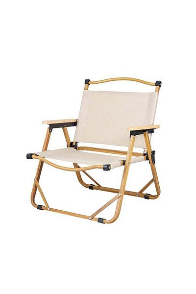 COOYA Lightweight Camping Chair,Portable Folding Beach Chair,Stylish Design with Wood Handles,Ultralight