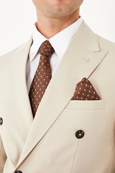 The Tailor Classics Erkek Takım Elbise - Kruvaze Düğmeli Erkek Pantolon Ceket...