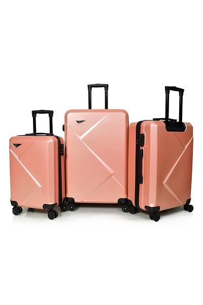 MORANO Murano 3 Piece Unisex Luggage Set 28" - 24" - 20".