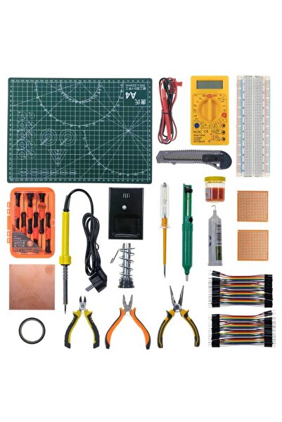 Genel Markalar El Aletleri Takım Çantası Seti (Elektronikçi)