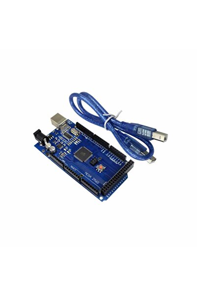Robotistan Arduino MEGA 2560 R3 Klon - USB Kablo Hediyeli - (USB Chip CH340)