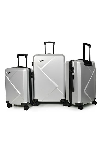 MORANO Murano 3 Piece Unisex Luggage Set 28" - 24" - 20".