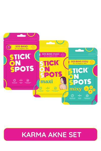 Stick On Spots Maxi - Mixy - Regular: Karma Akne Set