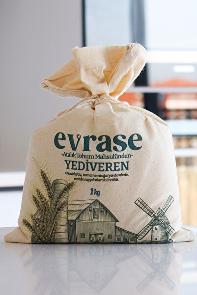 evrase Atalık Yediveren Unu 1 Kg (Hediyelik Paket)
